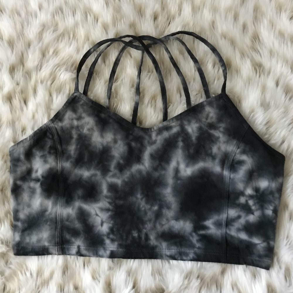 AEO: Strappy Tie-Dye Crop-top